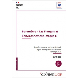 Baromètre les français et l'environnement - Vague 8
