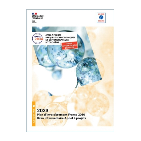 Bilan intermédiaire AAP briques technologiques et démonstrateurs hydrogène 2020-2022