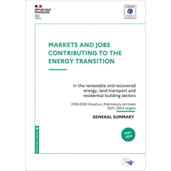 Markets and jobs contributing to the energy transition - general summary 2022