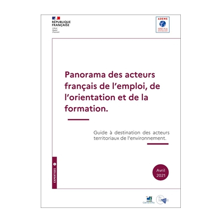 Panorama des acteurs français de l'emploi, de l'orientation et de la formation
