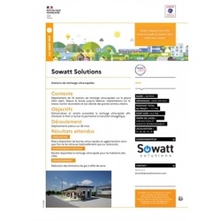 Sowatt - Stations de recharge ultra-rapides