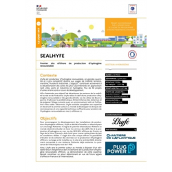 SEALHYFE - Premier site offshore de production d'hydrogène renouvelable