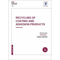 Recycling of coating and adhesion products
