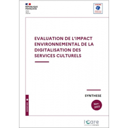 Evaluation de l'impact environnemental de la digitalisation des services culturels