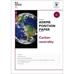 ADEME position paper - Carbon neutrality