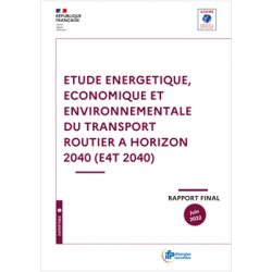 Etude énergétique, économique et environnementale du transport routier à horizon 2040 (E4T 2040)