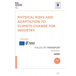 Physical risks and adaptation to climate change for industry - Focus on Transport