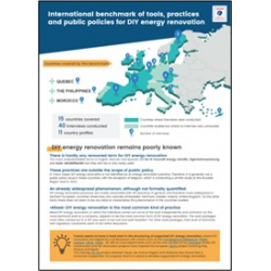 International benchmark of tools, practices and public policies for DIY energy renovation
