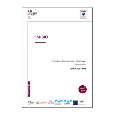 Émissions des matériaux biosourcés - Projet EmiBio