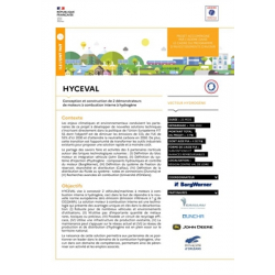HYCEVAL - Conception et construction de 2 démonstrateurs de moteurs à combustion interne à hydrogène