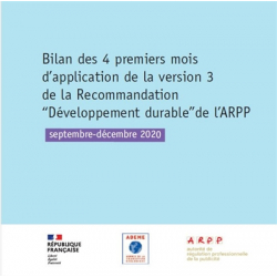 Bilan des premiers mois d'application de la version 3 de la Recommandation Développement durable de l'ARPP