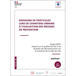 Emissions de particules lors de chantiers urbains et évaluation des mesures de prévention