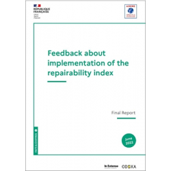 Feedback about implementation of the repairability index