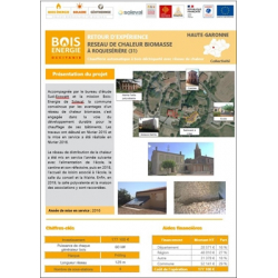 Réseau de chaleur biomasse à Roquesérière (31)