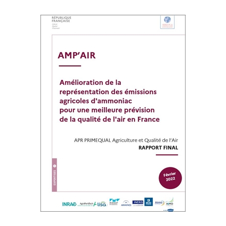 Amélioration de la représentation des émissions agricoles d'ammoniac pour une meilleure prévision de la qualité de l'air en France