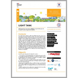 LIGHT TANK - Développement de citernes allégées et optimisées pour le transport routier de produits liquides