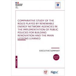Comparative study of the roles played by renewable energy network agencies in the implementation of public policies for building renovation and the main lessons learned