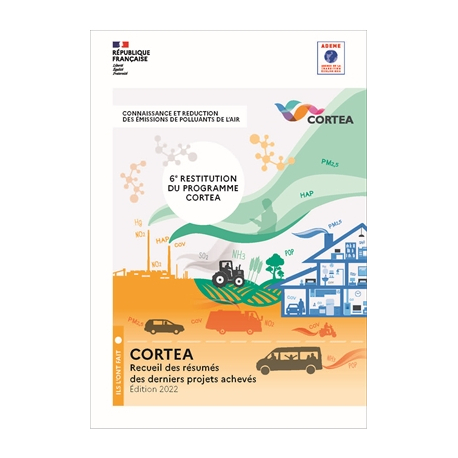 CORTEA Connaissance et réduction des émissions de polluants dans l'air - 6ème restitution du programme CORTEA