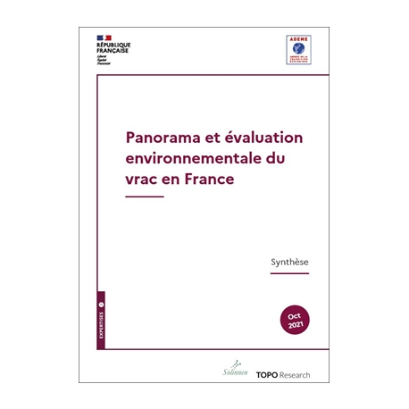 Panorama et évaluation environnementale du vrac en France