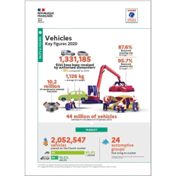 Vehicles - Key figures 2020