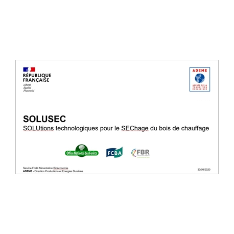 SOLUSEC, Synthèse des actions de l'étude