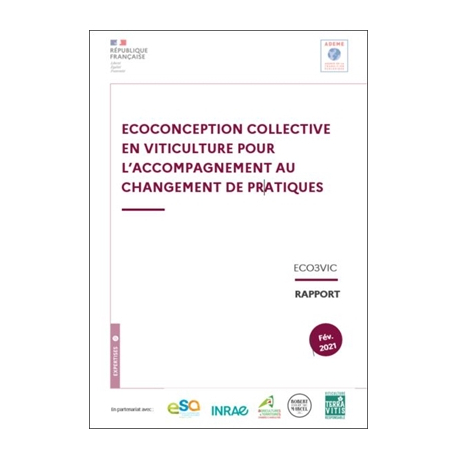 Ecoconception collective en viticulture pour l'accompagnement au changement de pratiques