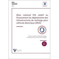 Bilan national PIA relatif au financement du déploiement des infrastructures de recharge pour véhicule électrique (IRVE)