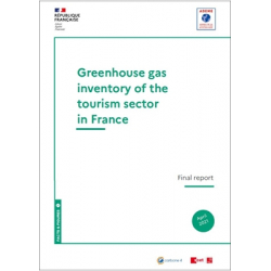 Greenhouse gas inventory of the tourism sector in France