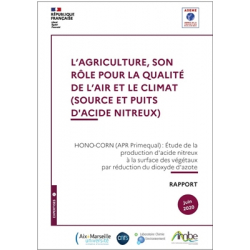 L'agriculture, son rôle pour la qualité de l'air et le climat (source et puits d'acide nitreux)