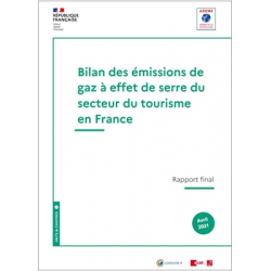 Bilan des émissions de gaz à effet de serre du secteur du tourisme en France en 2018