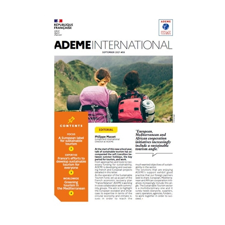 ADEME INTERNATIONAL Newsletter n° 58 Septembre 2021