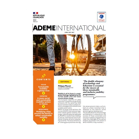 ADEME INTERNATIONAL Newsletter n°57 July 2021