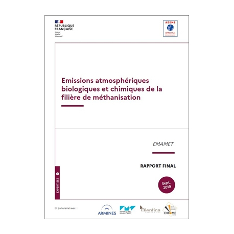 EMAMET - Emissions atmosphériques biologiques et chimiques de la filière de méthanisation