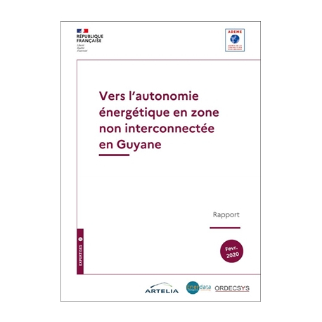 Vers l'autonomie énergétique en zone non interconnectée (ZNI) en Guyane