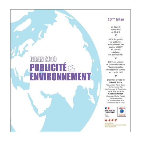 Bilan Publicité et Environnement ADEME / ARPP 2019