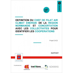 Rôle de chef de filât Air-Climat-Énergie de la région Normandie