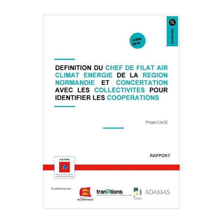 Rôle de chef de filât Air-Climat-Énergie de la région Normandie