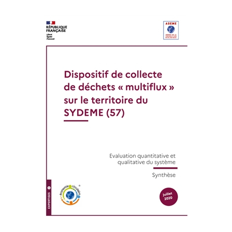 Dispositif de collecte de déchets "multiflux" sur le territoire du SYDEME (57)