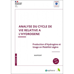 Analyse de cycle de vie relative à l'hydrogène