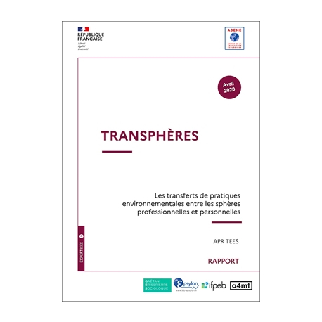 TRANSPHERES : Les transferts de pratiques environnementales entre les sphères professionnelles et personnelles