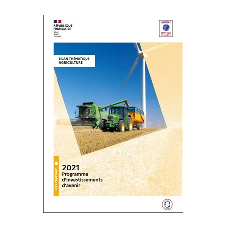 Bilan thématique Agriculture - Edition 2021