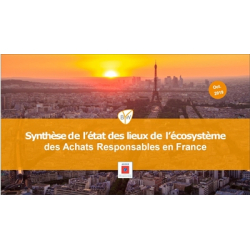 Synthèse de l'état des lieux de l'écosystème des Achats Responsables en France