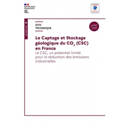 Captage et stockage géologique de CO2 (CSC) en France
