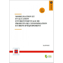 Modélisation et évaluation environnementale de produits de consommation et biens d'équipement