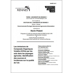 Emissions de composés organiques volatils dans les paysages agricoles