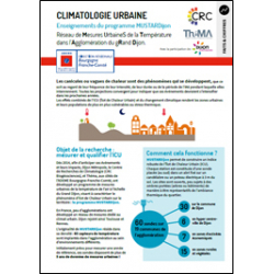 Climatologie urbaine : enseignements du programme MUSTARDijon