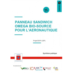 Panneau sandwich Oméga Bio-sourcé pour l'Aéronautique