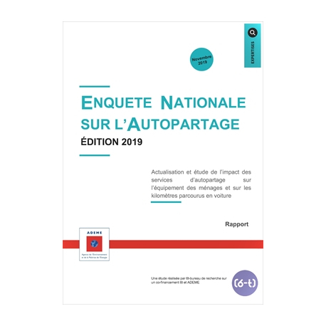 Enquête Nationale sur l'Autopartage - Edition 2019