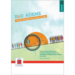 R&D à l'ADEME : Transitions Ecologiques, Economiques et Sociales (TEES)