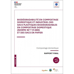 Biodégradabilité des Sacs Plastiques et Papier en Compostage Domestique et Industriel